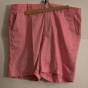 CHAPS Womens 16 Pink 100% Cotton Bermuda Shorts